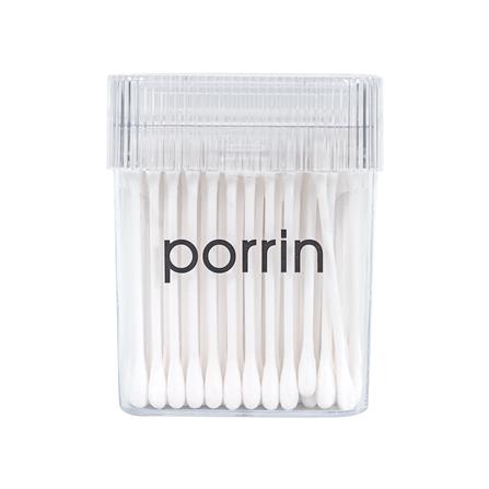 สำลีก้าน PORRIN สีขาว (แพ็ก 100 ชิ้น)_1