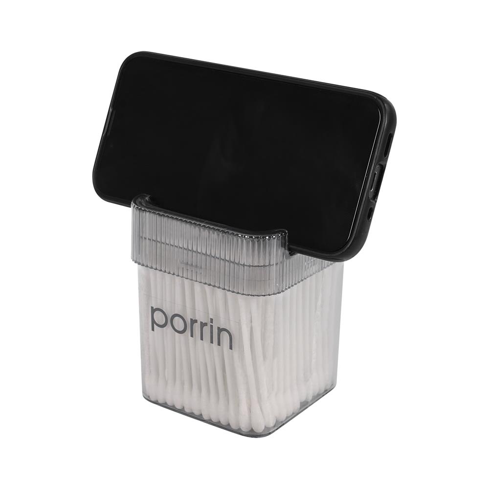 สำลีก้าน PORRIN สีเทา (แพ็ก 100 ชิ้น)