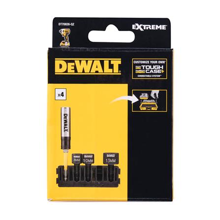 ชุดก้านหัวบ๊อกซ์และดอกไขควง DEWALT DT70826-QZ_1
