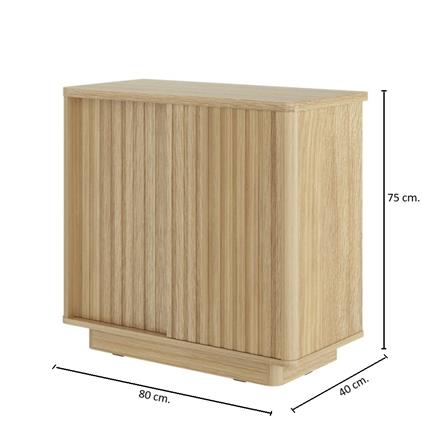 ชุดห้องนอน 6 ฟุต SB FURNITURE VALLEY 59063080 สีน้ำตาล_5