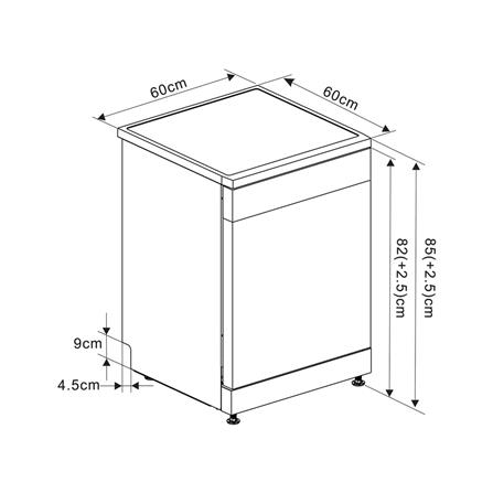 เครื่องล้างจานตั้งพื้น AXIA HYDROLUXE TFT 15B_5