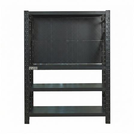 ชั้นเหล็กมีแผง 4 ชั้น MATALL PRO 150x200x60 ซม. สีดำ_1