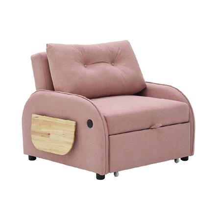 โซฟาเบด SB FURNITURE RICH 19242058 สีชมพู_0
