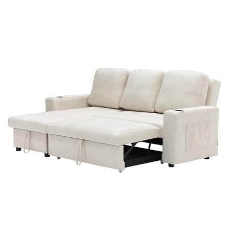 โซฟาเข้ามุมซ้าย SB FURNITURE REINDEER 19242065 สีครีม_3