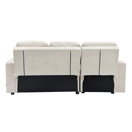 โซฟาเข้ามุมซ้าย SB FURNITURE REINDEER 19242065 สีครีม_4