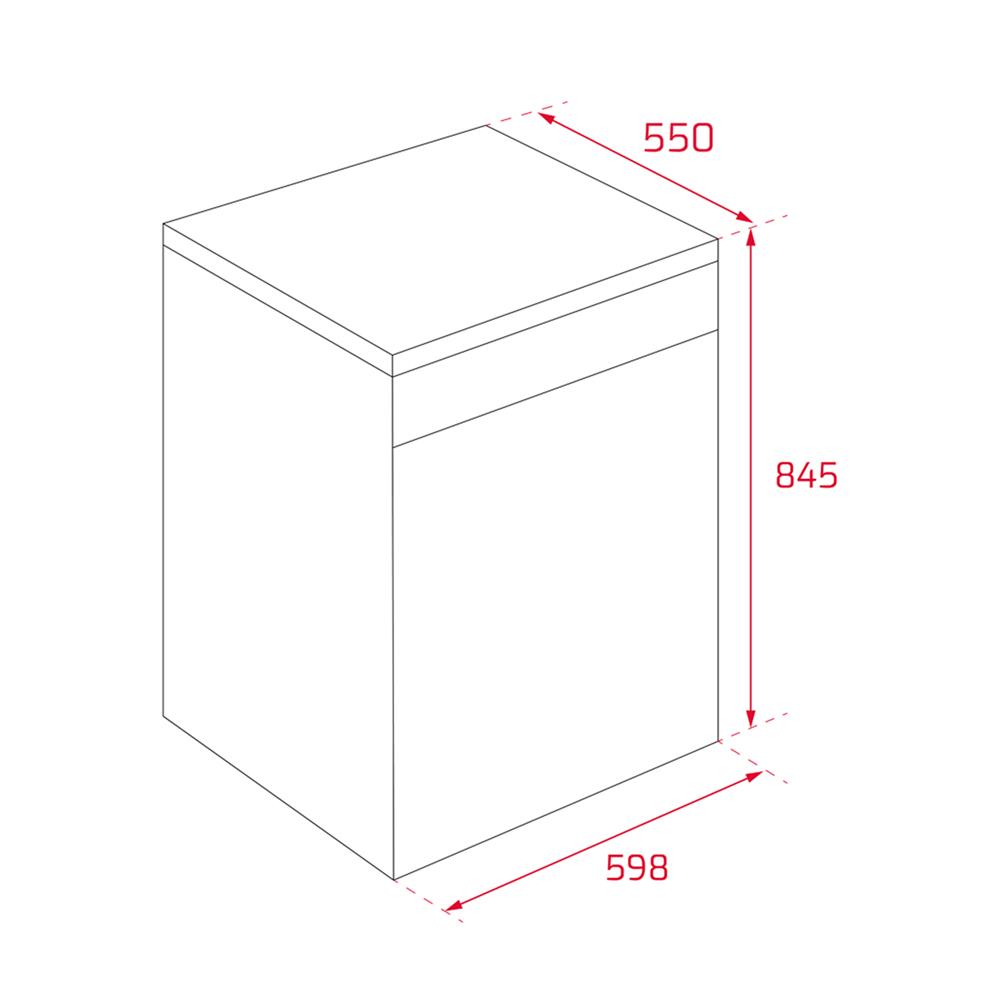 เครื่องล้างจานตั้งพื้น TEKA DFS 36700 BK