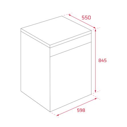เครื่องล้างจานตั้งพื้น TEKA DFS 36700 BK_5