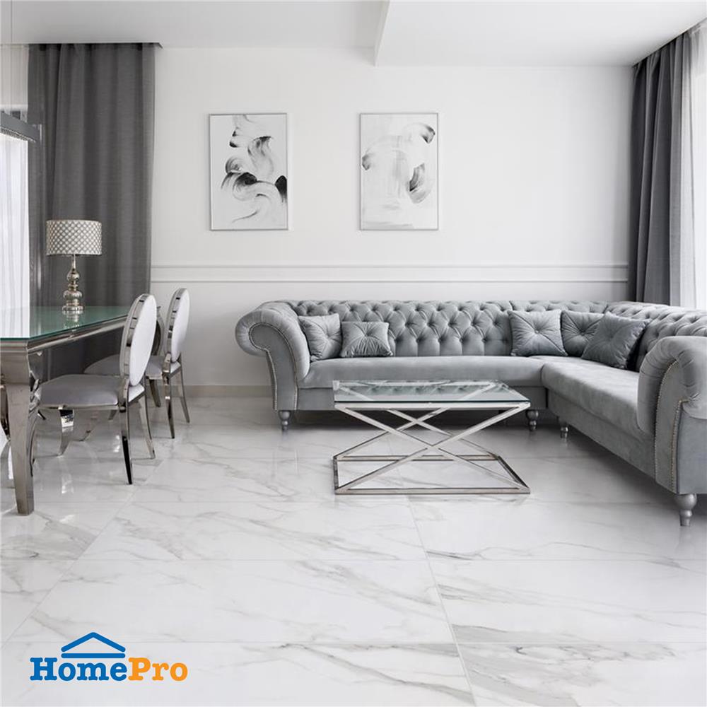 กระเบื้องพื้นพอร์ซเลน 60x120 ซม. COTTO แกรนด์ คลาสสิคโก้ ขาว PM 1.44 ตร.ม.