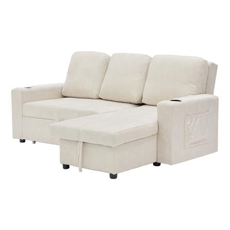 โซฟาเข้ามุมขวา SB FURNITURE REINDEER 19242069 สีครีม_1