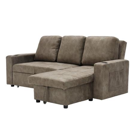 โซฟาเข้ามุมขวา SB FURNITURE REINDEER 19242067 สีน้ำตาล_1