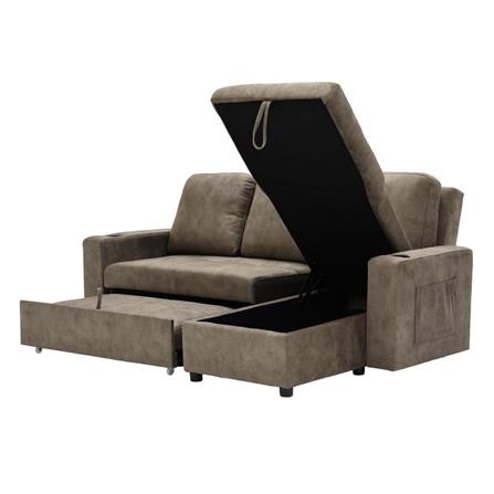 โซฟาเข้ามุมขวา SB FURNITURE REINDEER 19242067 สีน้ำตาล_2