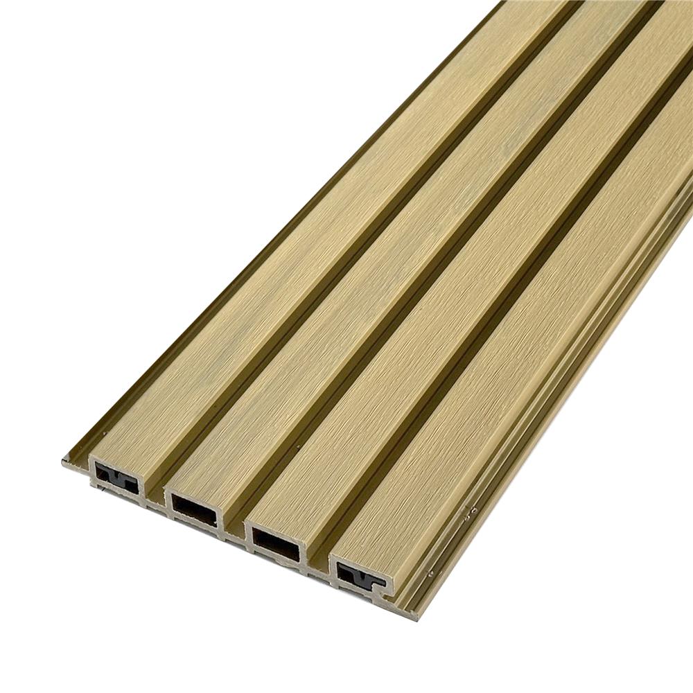 รั้วบังตาทึบ SUNSHIELD F130 SET A 1.0x3.0 ม. สีโอ๊ค