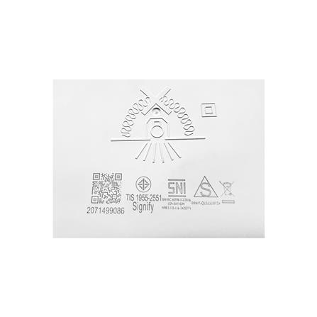 ดาวน์ไลท์ LED PHILIPS MESON COMFORT 4 นิ้ว 9 วัตต์ WARM WHITE สีขาว_8