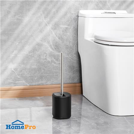 ชุดแปรงล้างสุขภัณฑ์พร้อมฐาน ACCO VELUXE สีดำ_3