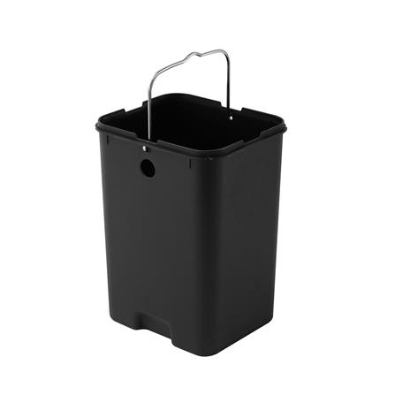 ถังขยะเหยียบเหลี่ยม ACCO VELUXE 5 ลิตร สีดำ_2