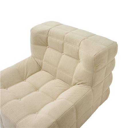 โซฟา FURDINI WAFFLE สีครีม_4