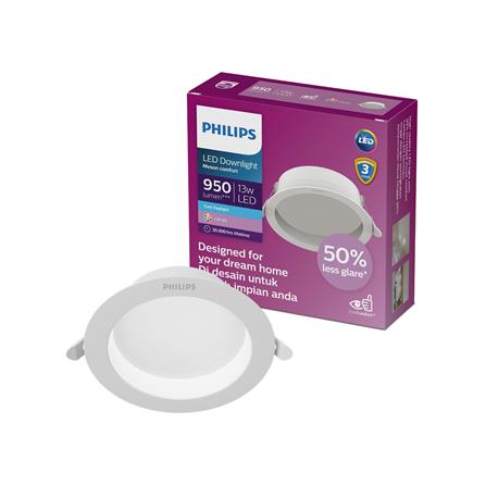ดาวน์ไลท์ LED PHILIPS MESON COMFORT 5 นิ้ว 13 วัตต์ DAYLIGHT สีขาว_2