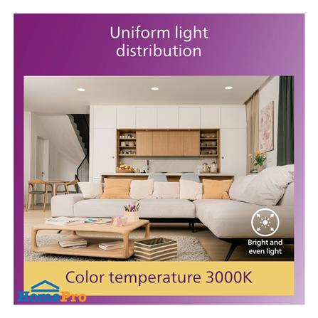 ดาวน์ไลท์ LED PHILIPS MESON COMFORT 5 นิ้ว 13 วัตต์ WARM WHITE สีขาว_3