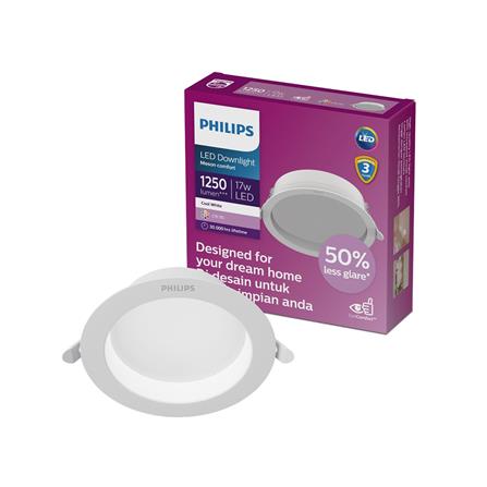 ดาวน์ไลท์ LED PHILIPS MESON COMFORT 6 นิ้ว 17 วัตต์ COOL WHITE สีขาว_2