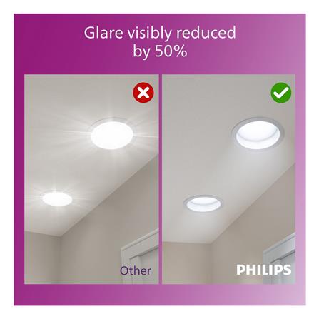 ดาวน์ไลท์ LED PHILIPS MESON COMFORT 6 นิ้ว 17 วัตต์ COOL WHITE สีขาว_6