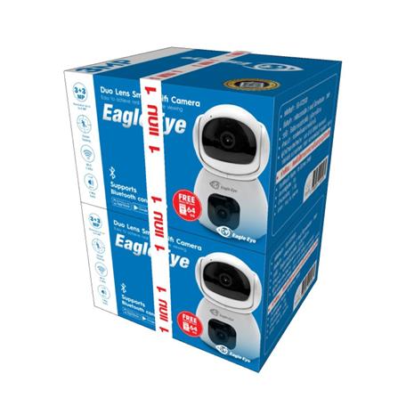 กล้องวงจรปิดภายใน EAGLE EYE 2 เลนส์ 3 ล้านพิกเซล 1 แถม 1 (แถมฟรี 2 SD CARD 64 GB)_5