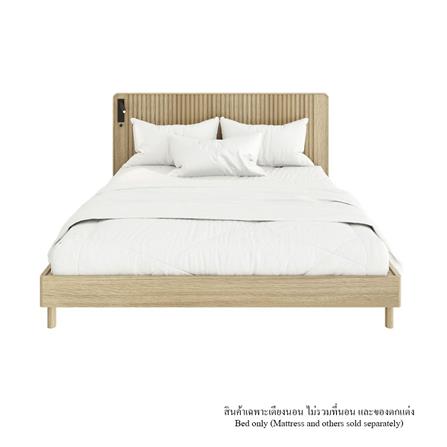 ชุดห้องนอน 6 ฟุต SB FURNITURE VALLEY 59063079 สีน้ำตาล_1