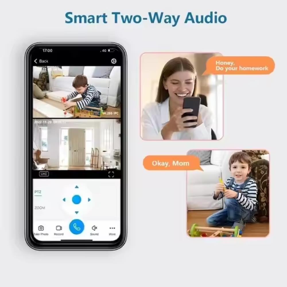 กล้องวงจรปิดภายนอก EAGLE EYE 2 เลนส์ 3+3MP 3 ล้านพิกเซล (1 แถม 1) แถมฟรี 2 SD CARD 64 GB