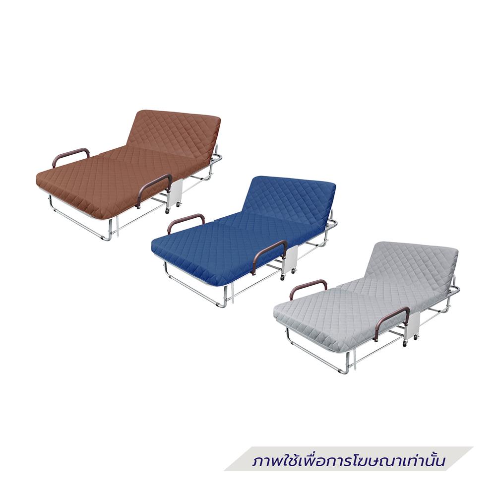 เตียงพับพร้อม TOPPER THAIBULL OLT237-90H สี GREY