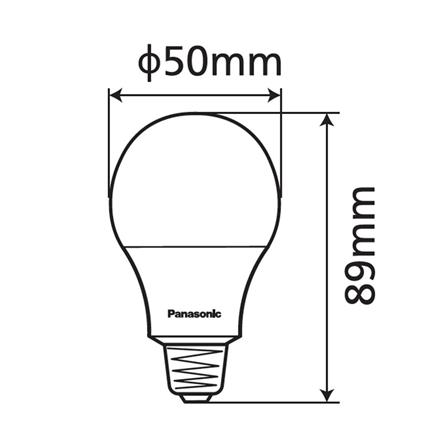 หลอด LED PANASONIC ULTRA NEO 3 วัตต์ WARM WHITE E27_3