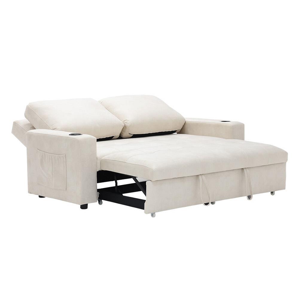 โซฟาเบด 3 ที่นั่ง SB FURNITURE REINDEER 19240983 สีครีม