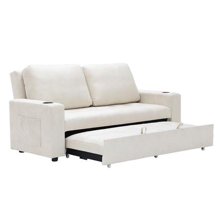 โซฟาเบด 3 ที่นั่ง SB FURNITURE REINDEER 19240983 สีครีม_2