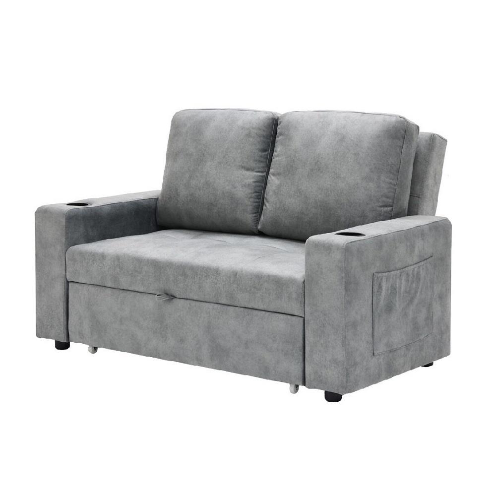 โซฟาเบด 2 ที่นั่ง KONCEPT RAINBOW 19238606 สีเทา