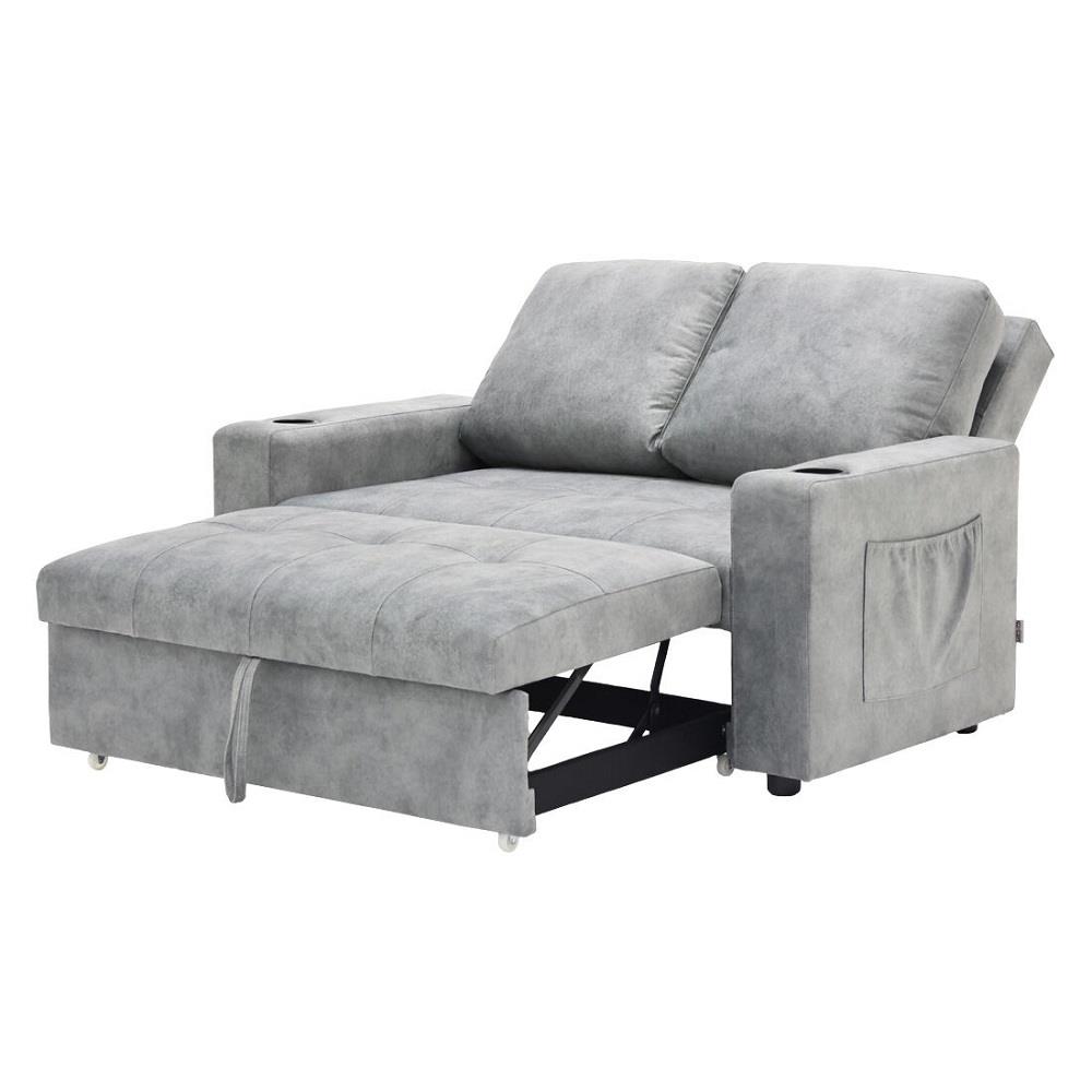 โซฟาเบด 2 ที่นั่ง KONCEPT RAINBOW 19238606 สีเทา