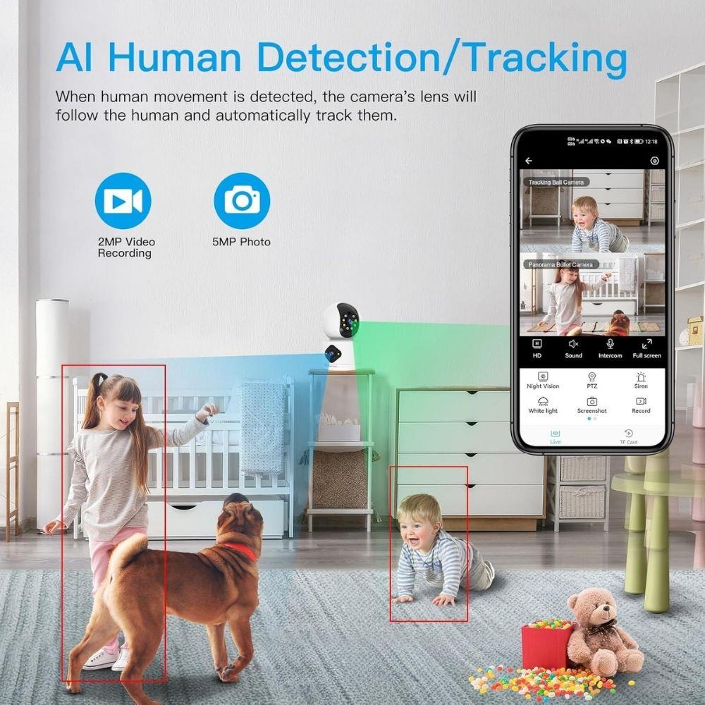 กล้องวงจรปิดไร้สายภายใน VSTARCAM CS996DR 2 ล้านพิกเซล