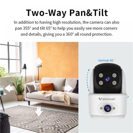 กล้องวงจรปิดไร้สายภายใน VSTARCAM CS996DR 2 ล้านพิกเซล_3