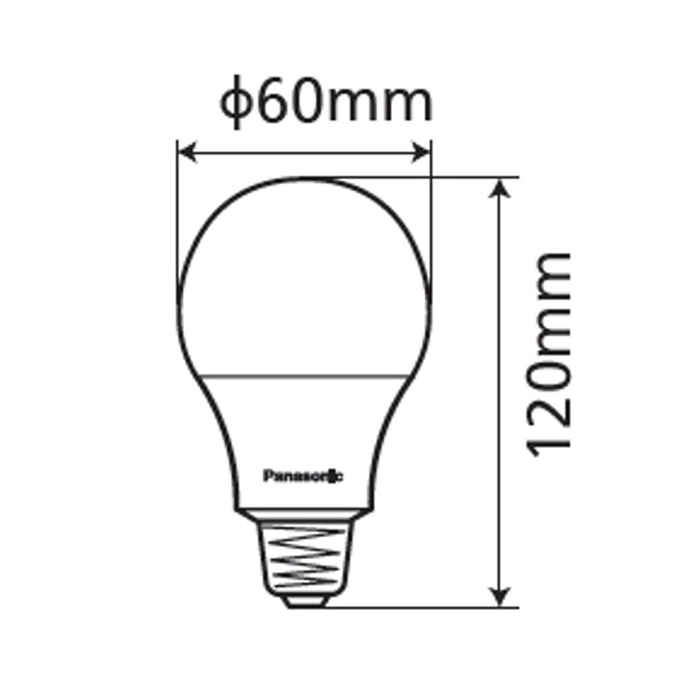 หลอด LED PANASONIC ULTRA NEO 12 วัตต์ COOL WHITE E27 (แพ็ก 4 ชิ้น)