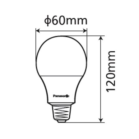 หลอด LED PANASONIC ULTRA NEO 12 วัตต์ COOL WHITE E27 (แพ็ก 4 ชิ้น)_4