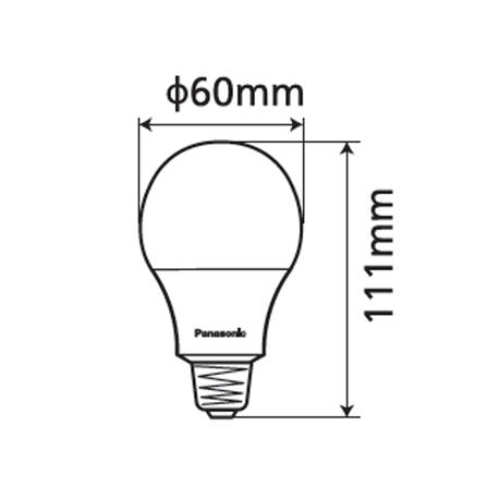 หลอด LED PANASONIC ULTRA NEO 9 วัตต์ WARM WHITE E27_3