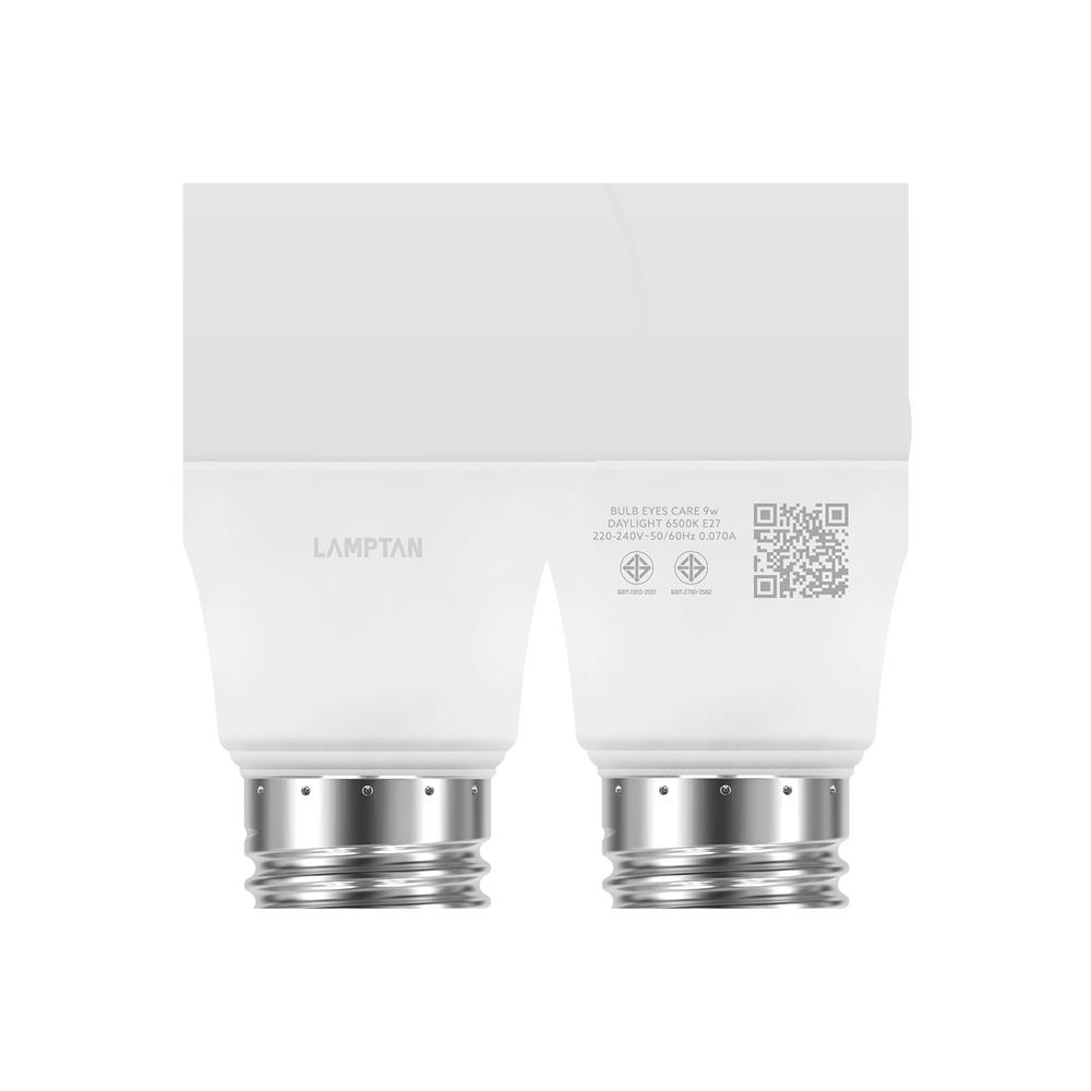 หลอด LED LAMPTAN EYES CARE 9 วัตต์ DAY LIGHT E27