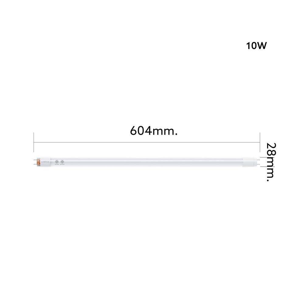 หลอด LED LAMPTAN T8 SLIDE GEN3 DE 10 วัตต์ DAYLIGHT G13