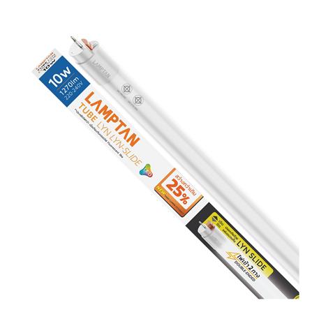 หลอด LED LAMPTAN T8 SLIDE GEN3 DE 10 วัตต์ DAYLIGHT G13_1