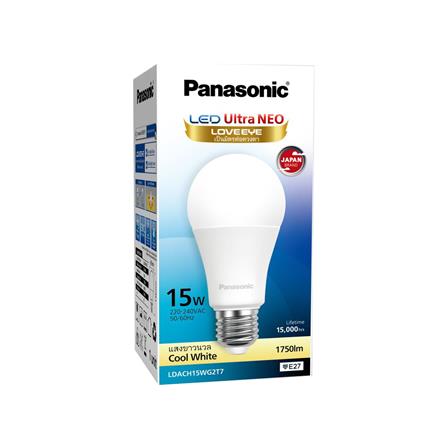 หลอด LED PANASONIC ULTRA NEO 15 COOL WHITE E27_1