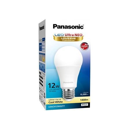 หลอด LED PANASONIC ULTRA NEO 12 วัตต์ COOL WHITE E27_1