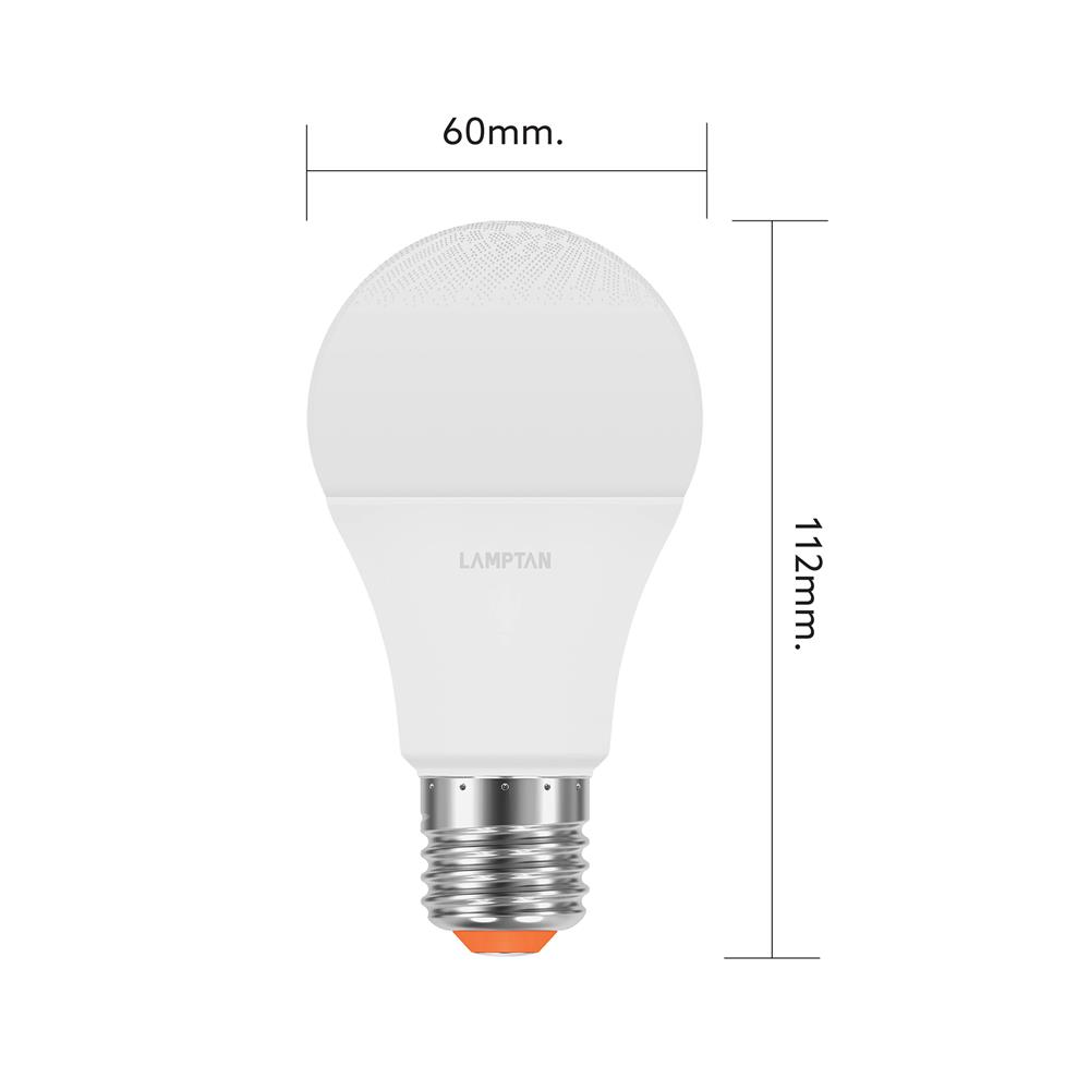 หลอด LED LAMPTAN EYES CARE 11 วัตต์ COOL WHITE E27
