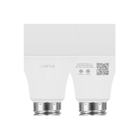 หลอด LED LAMPTAN EYES CARE 11 วัตต์ COOL WHITE E27_6
