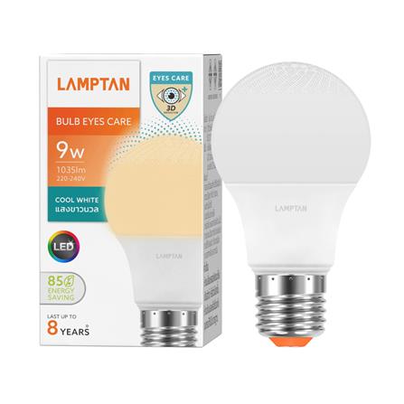 หลอด LED LAMPTAN EYES CARE 9 วัตต์ COOL WHITE E27_3