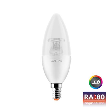 หลอด LED LAMPTON CANDLE CLAIRE 4 วัตต์ WARM WHITE E14_0