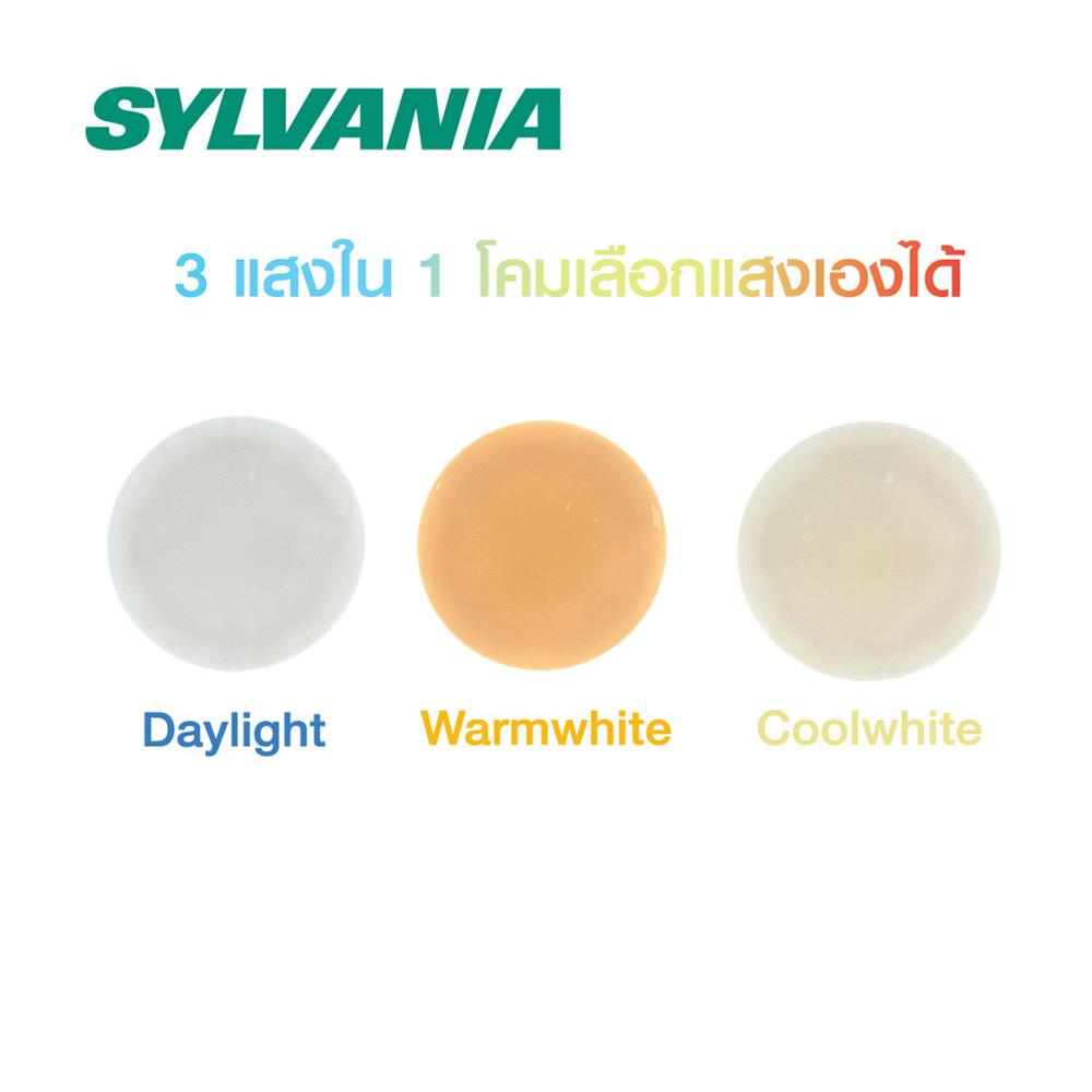 ไฟเพดาน LED SYLVANIA OVALO STARY 19 นิ้ว 50 วัตต์ DAYLIGHT/COOL WHITE/WARM WHITE สีขาว
