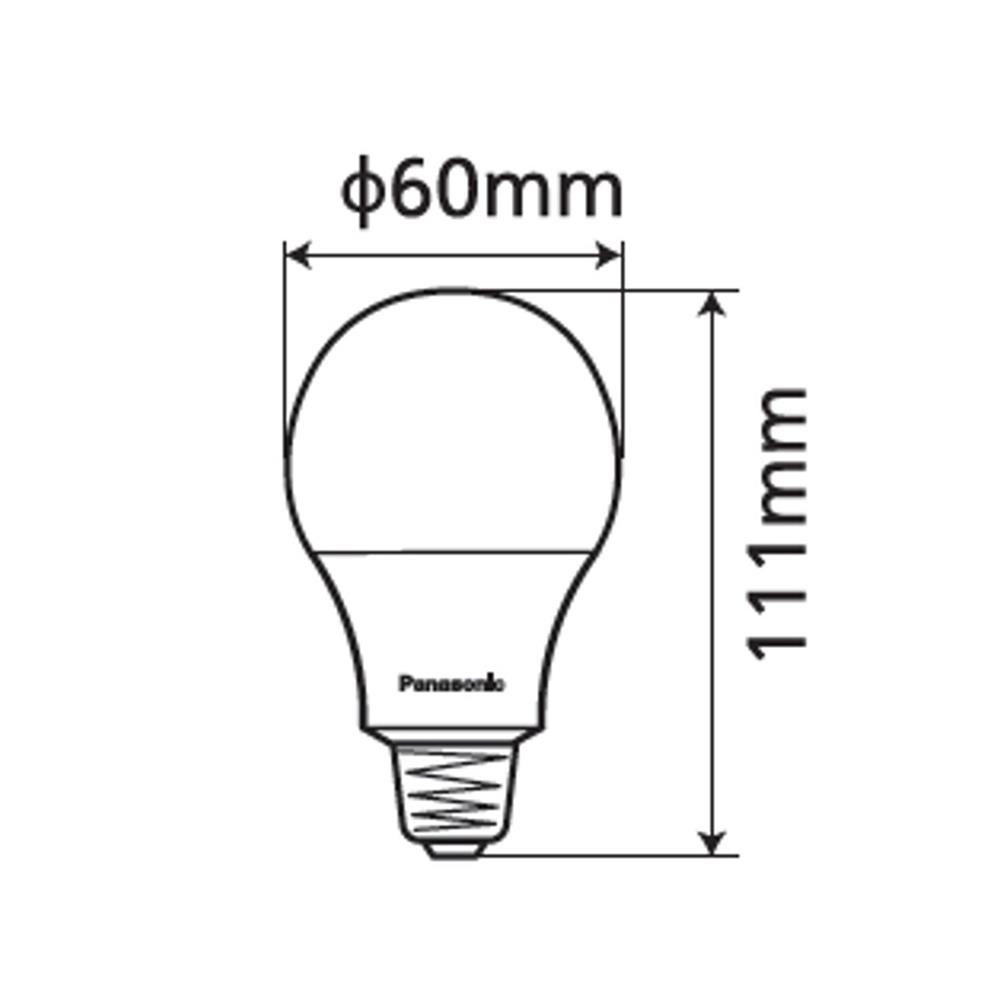 หลอด LED PANASONIC ULTRA NEO 9 วัตต์ COOL WHITE E27