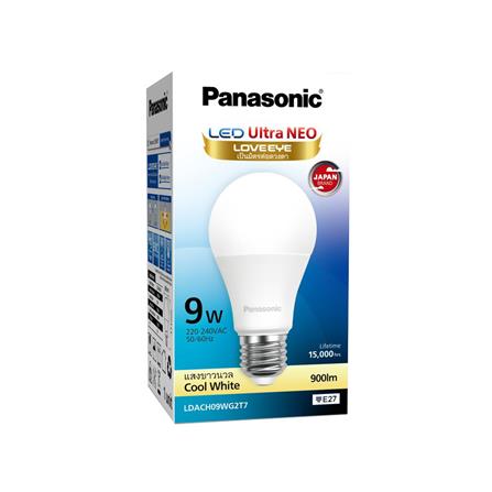 หลอด LED PANASONIC ULTRA NEO 9 วัตต์ COOL WHITE E27_1